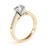 Engagement Rings Single Row Prong Set - TN84424